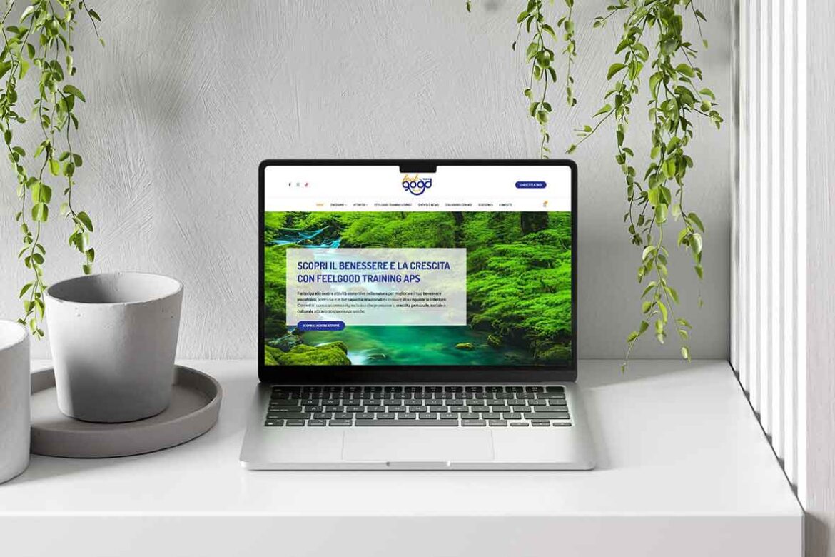 Realizzazione sito web istituzionale per l'associazione FeelGood Training APS